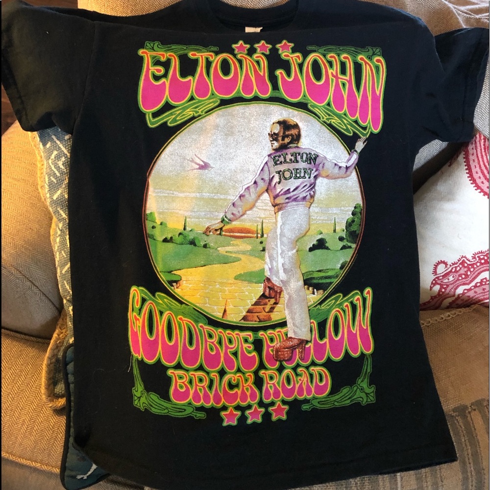 Elton John concert tee